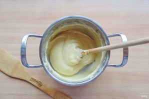 Профитроли с селедкой