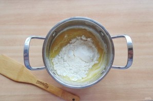 Профитроли с селедкой