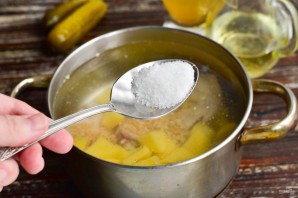 Рассольник по-россошански Рассольник по-россошански