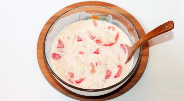 Рис с острым овощным соусом, пошаговый рецепт с фото