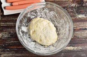 Рулетики с сосисками