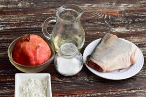 Рыба в гранатовом соусе