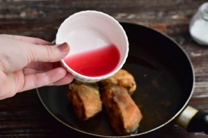 Рыба в гранатовом соусе