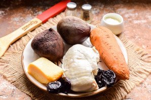 Салат "Чингисхан" со свеклой