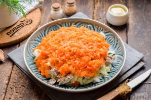 Салат "Мясо в тулупе" Салат "Мясо в тулупе"