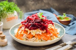 Салат "Мясо в тулупе" Салат "Мясо в тулупе"