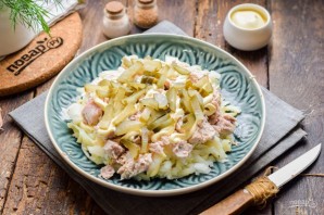 Салат "Мясо в тулупе" Салат "Мясо в тулупе"