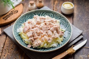 Салат "Мясо в тулупе" Салат "Мясо в тулупе"