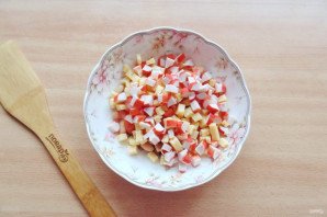 Салат "Морские камешки"