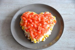 Салат "Зимняя вишня"