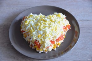 Салат "Зимняя вишня"