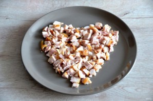 Салат "Зимняя вишня"