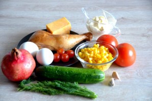 Салат "Зимняя вишня"