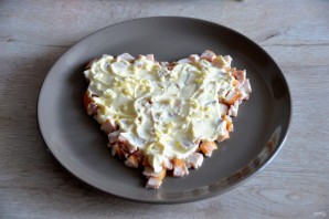 Салат "Зимняя вишня"