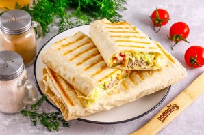 Шаурма с кебабом