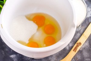 Шоколадно-бисквитные пирожные