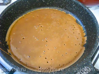 Шоколадные блины с какао Шоколадные блины с какао