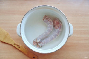 Суп из шеи индейки