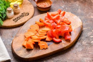 Суп с пельменями по-узбекски