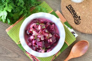 Свекла в сливочном соусе