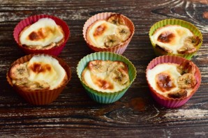 Тарталетки с бананом