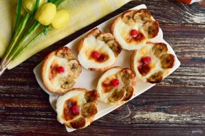 Тарталетки с бананом