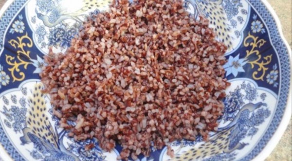 Теплый салат с красным рисом и свеклой, пошаговый рецепт с фото Теплый салат с красным рисом и свеклой, пошаговый рецепт с фото