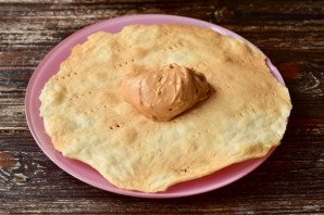 Торт "Наполеон" с вареной сгущенкой