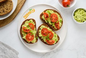 Тосты с авокадо