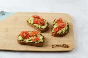 Тосты с авокадо