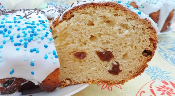 Творожный кулич, пошаговый рецепт с фото