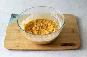 Веганский морковный кекс