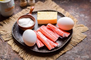 Запеканка из крабовых палочек Запеканка из крабовых палочек