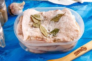 Засолка сала