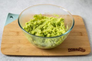 Зеленое картофельное пюре