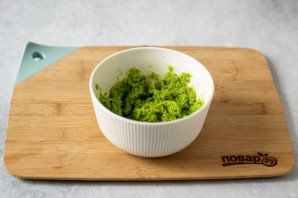 Зеленое картофельное пюре