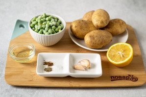 Зеленое картофельное пюре