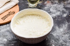 Блинчики с яблоком и бананом