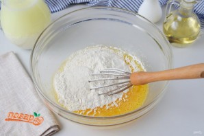 Блины на прокисшем кефире