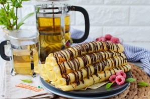 Блины на прокисшем кефире