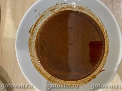 Брауни с творогом и вишней