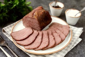 Буженина из говядины в фольге в духовке