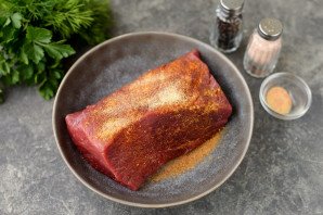 Буженина из говядины в фольге в духовке