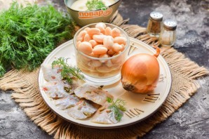 Датский салат с фасолью