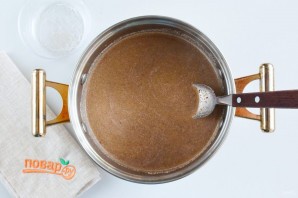 Десерт из шоколада