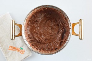 Десерт из шоколада