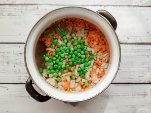 Диетический суп с перловкой