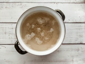 Диетический суп с перловкой