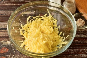 Домашняя колбаса с картошкой