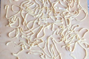 Домашняя лапша для лагмана